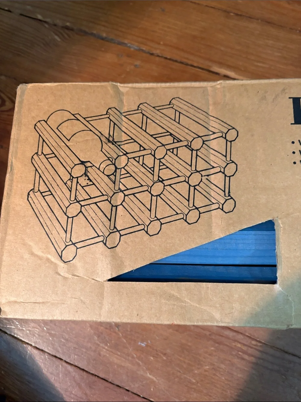 IKEA Rhen Wine Stand Vintage